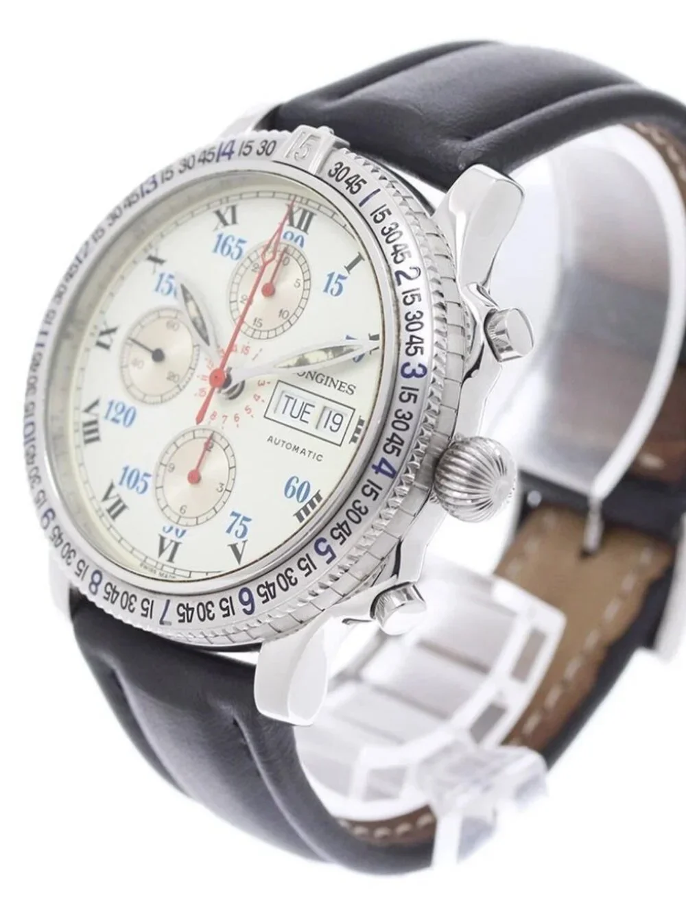 LONGINES Lindberg L2.618.4 Chronograph day date Automatic Men's Watch_962654
